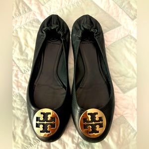 TORY BURCH - black ballet flats